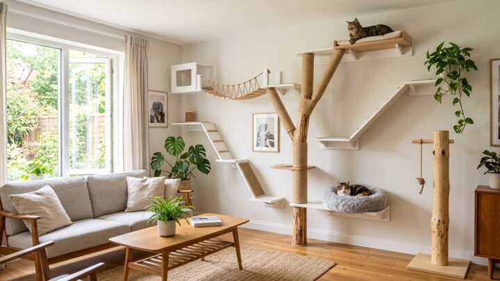 Det perfekte kattekammer: indretning og sikkerhed