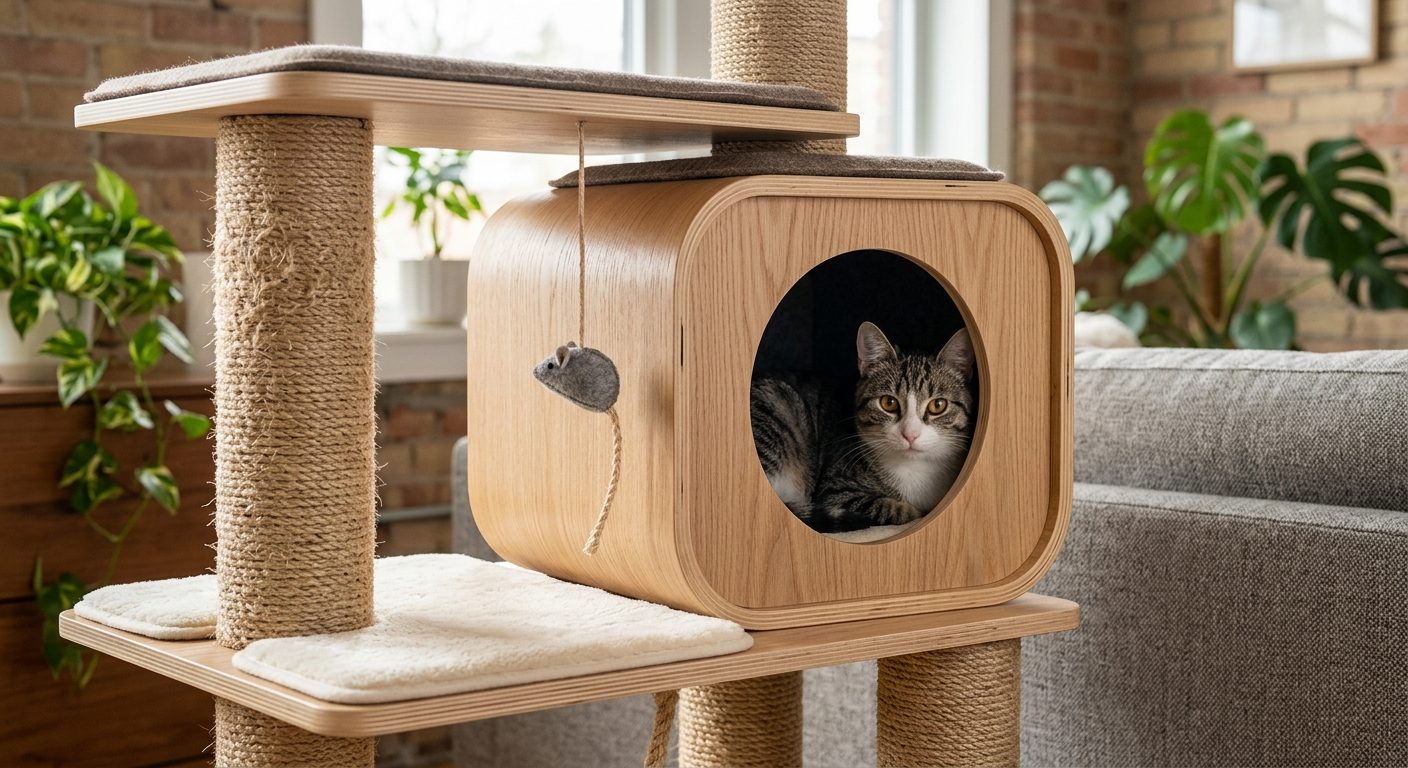 Det perfekte kattekammer: indretning og sikkerhed